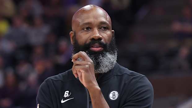 Nets coach Jacque Vaughn
